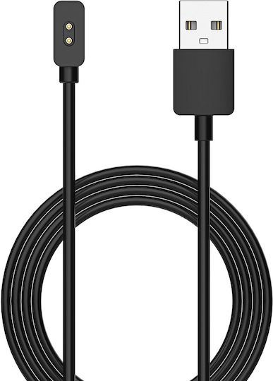 Akyga Charging Cable Φορτιστής για Redmi Watch 3 Lite, Wristband 8 PRO Μαύρος