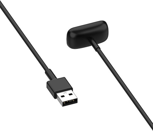 Akyga Charging Cable Ladegerät für Fitbit Luxe, Charge 5, Charge 6 Schwarzς