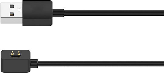 Akyga Charging Cable Φορτιστής για Redmi Watch 3 Lite, Wristband 8 PRO Μαύρος