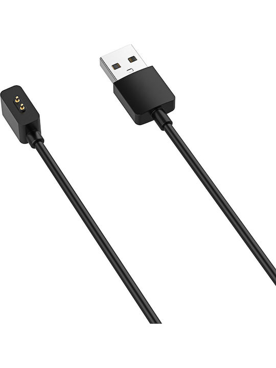 Akyga Charging Cable Φορτιστής για Redmi Watch 3 Lite, Wristband 8 PRO Μαύρος