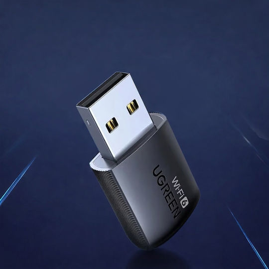 Ugreen Wi-fi Adapter Cm762 35264 Dual Band Wi-fi 6 600mbps Black