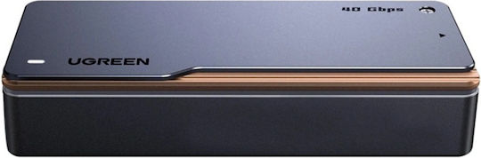 Ugreen D703 Hard Drive Case for M.2 SATA III NVME with SATA / Thunderbolt Connection in Gray Color