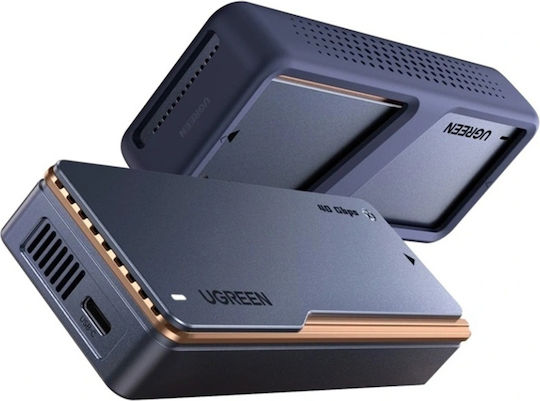 Ugreen D703 Hard Drive Case for M.2 SATA III NVME with SATA / Thunderbolt Connection in Gray Color
