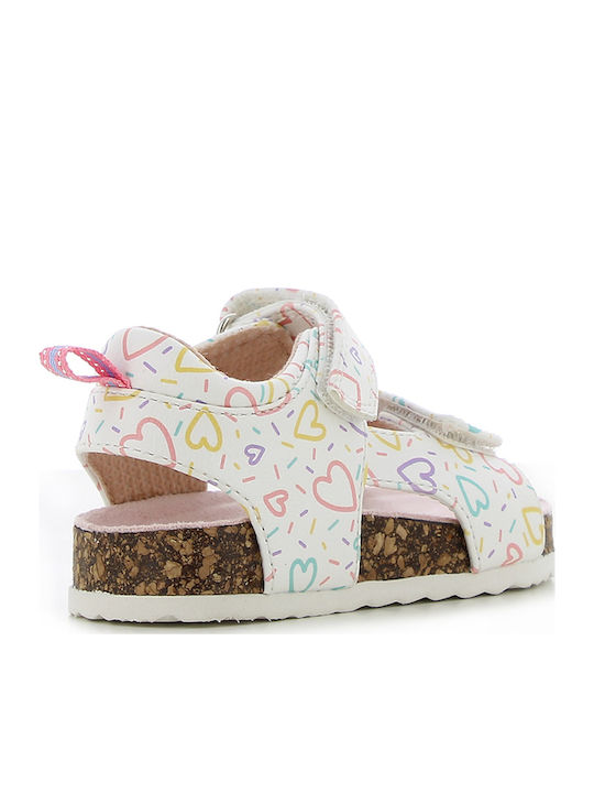 Kids' White Sandals