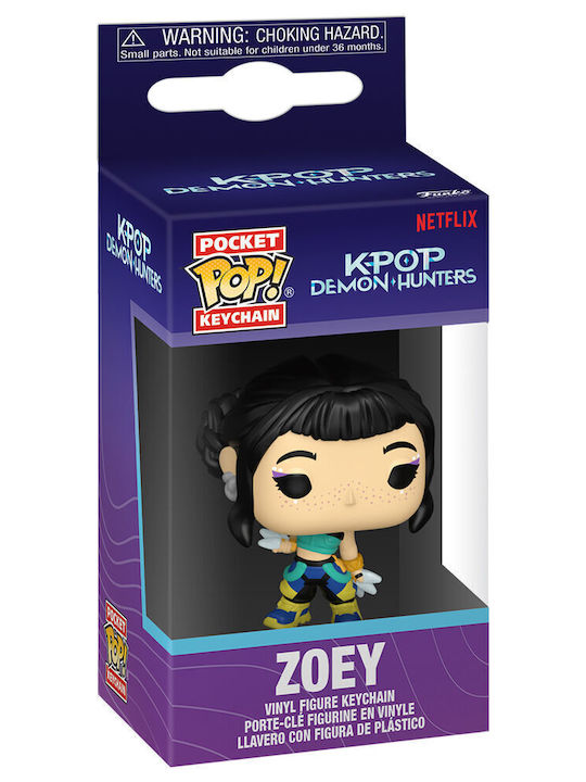 Funko Pocket Pop! Keychain Animation: KPop Demon Hunters - Zoey