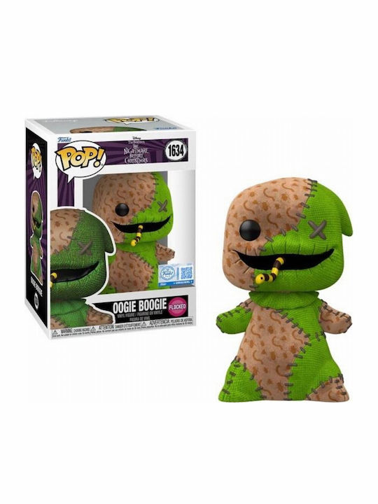 Funko Pop! Movies: Patchwork Oogie Boogie Flocked Special Edition Funko Pop! Movies: Patchwork Oogie Boogie Flocked Special Edition