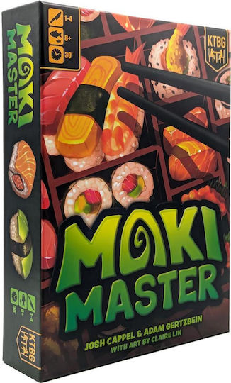 Brettspiel Maki Master für 1-4 Spieler 8+ Jahre (EN) Kids Table BG