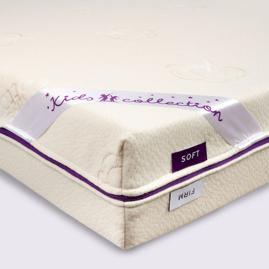 Mat&Pil Baby- und Kinder-Matratze SBKK12060 mit Memory-Schaum & Kokosfaser 60cmx120cm
