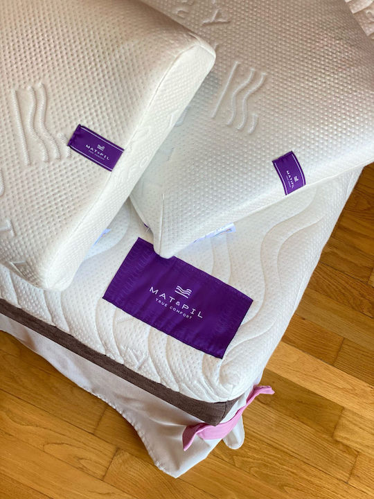 Mat&Pil Memory Foam Sleep Pillow Anatomic 36x55cm