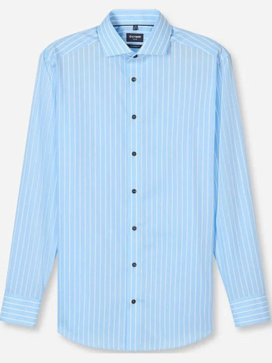 Luxor Long Sleeve Striped Shirt Light Blue