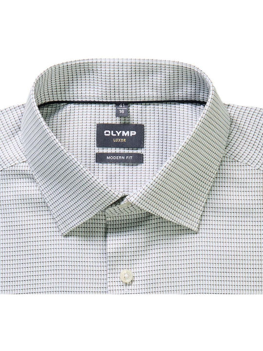 Olymp Luxor Long Sleeve Shirt Brown