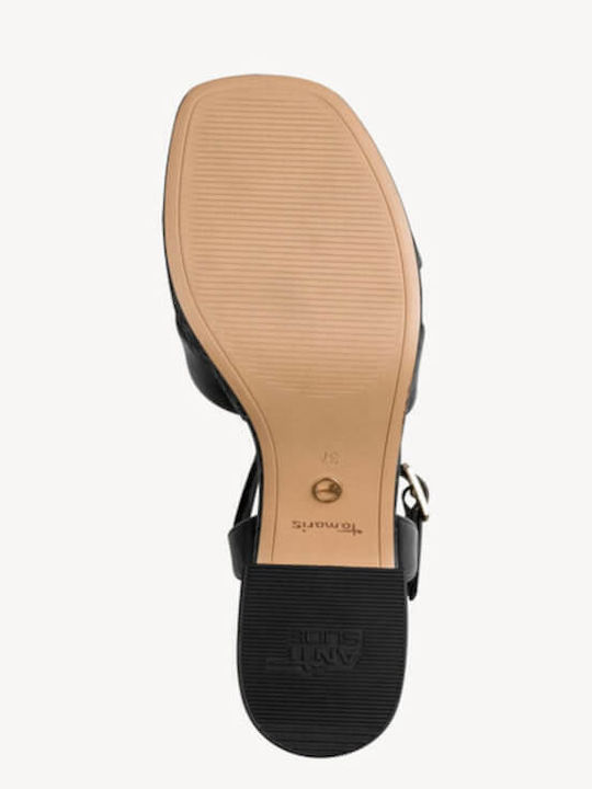 Leather Sandals Black