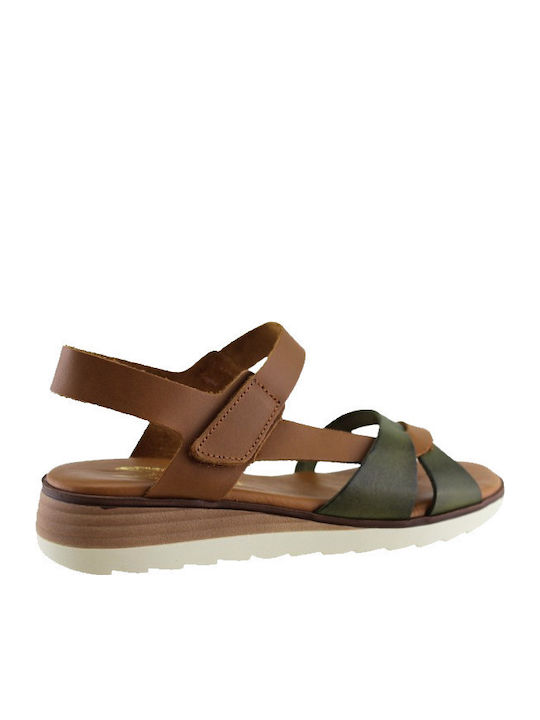 Leather Tabac Brown Sandals