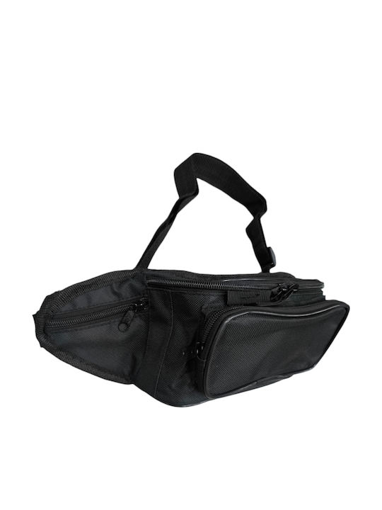 Детска Чанта За Кръст Черна 35x14x12см