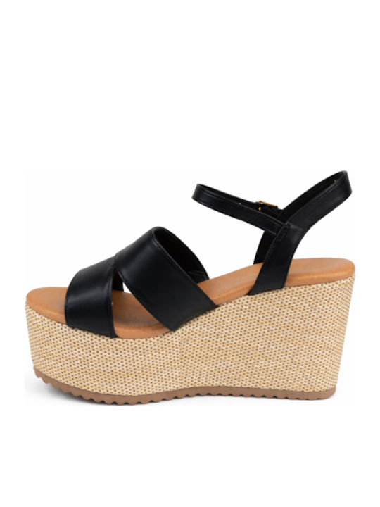 Summer Women's Black Platforms SL-BYDJ9359-26PL-Black