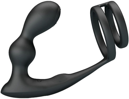 Mr Play Anal Plug mit Kabelloser Funktion und Vibration Flesh