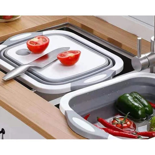 Alista Home Klappbarer Rechteckiger Reinigungseimer 40x30cm Grau