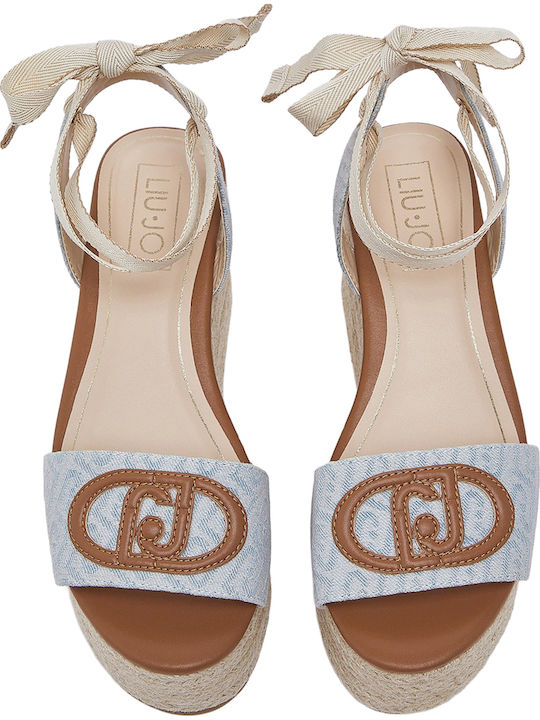 Summer Women's Light Blue Platforms