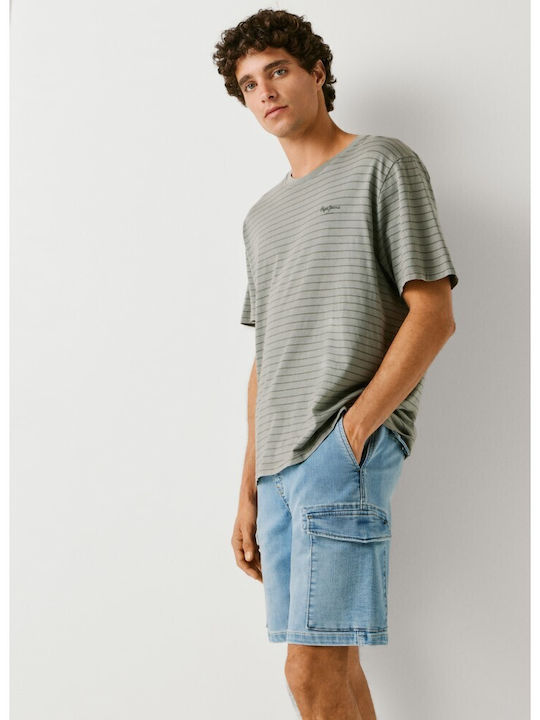 Men's Denim Blue Shorts