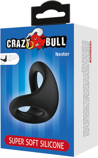 Crazy Bull Δαχτυλίδι Πέους & Όρχεων Σιλικόνης Flesh D-245240