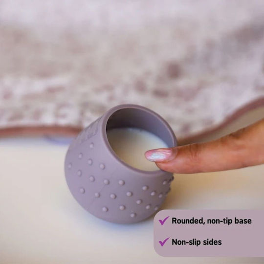 Tidy Tot Păhărel Copii din Silicon Gri 50ml