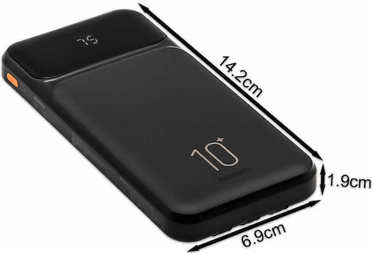 Remax RPP-683 Reyluck Series Power Bank 10000mAh Μαύρο