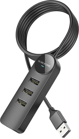 Borofone USB-A Männlich Zu Ethernet USB-A Weiblich 1 Stück