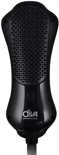 Diva Pro Styling Electric Brush for Hair Straightening and Curls 450W