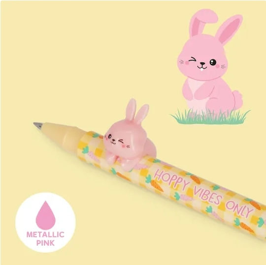 Legami Milano Lovely Friends Gel Pens 2 Pieces Pink & Purple Ink