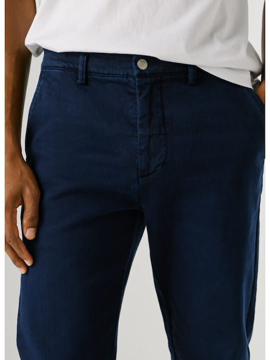 Панталон Чино В Tapered Линия Dulwich-син