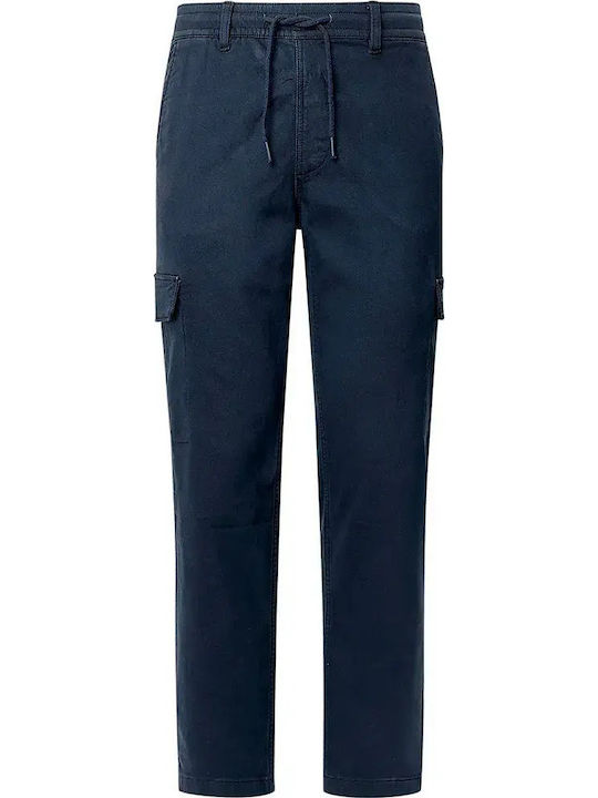 Gymdigo Cargo Trousers in Slim Fit Blue