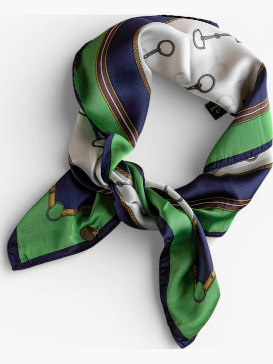 Fragola Women's Silk Shawl Green