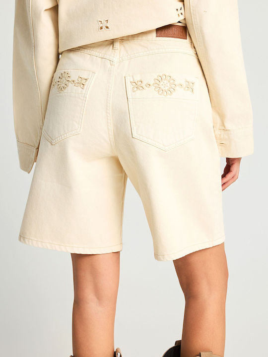 Women's Jean Shorts White
