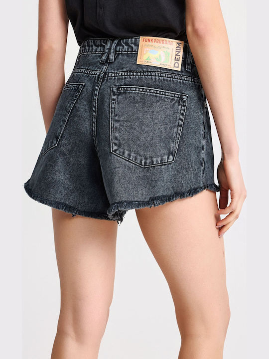 Women's Black Jean Shorts