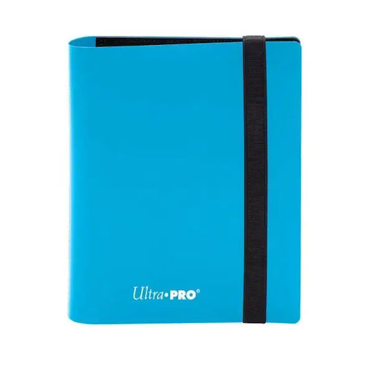 Ultra Pro 2-Tasche Flexibler Pro-Bindemittel 1-Tasche Übergröße Kartenformat Himmelblau
