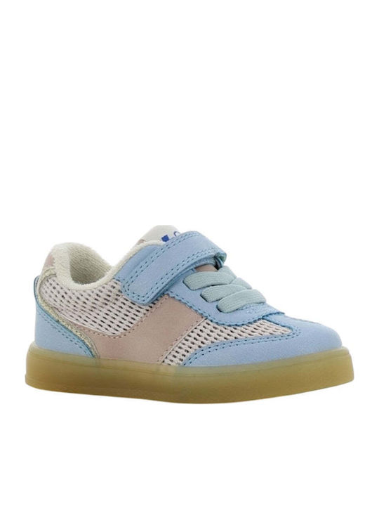 Kids Sneakers Anatomic With Hoop & Loop Closure Pink