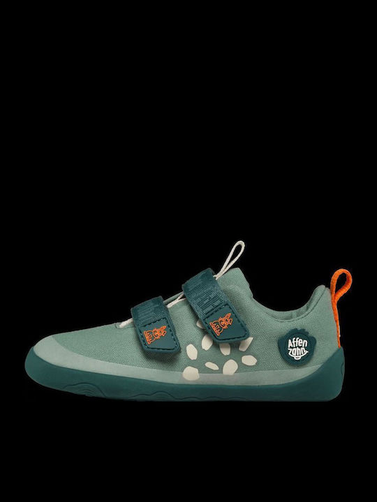 Kids Sneakers Anatomic with Hoop & Loop Closure Beige
