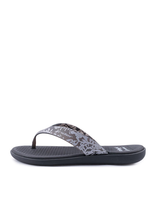 Women's Flip Flops in Black Color
