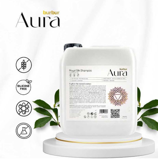 Burbur Aura Royal Silk Shampoo Dogs Cats 4l