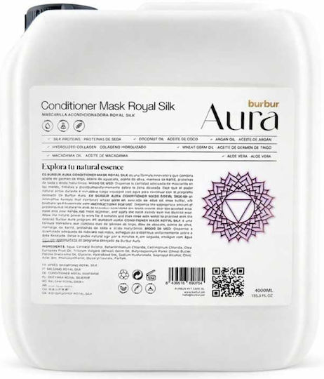 Burbur Aura Royal Silk Mască Balsam Pentru Câini și Pisici 4l
