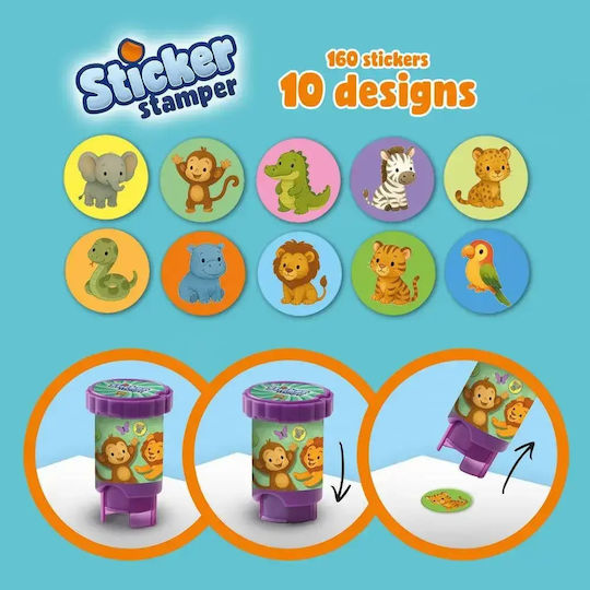 Ses Creative Ses Creative Jungle Tiere Aufkleber