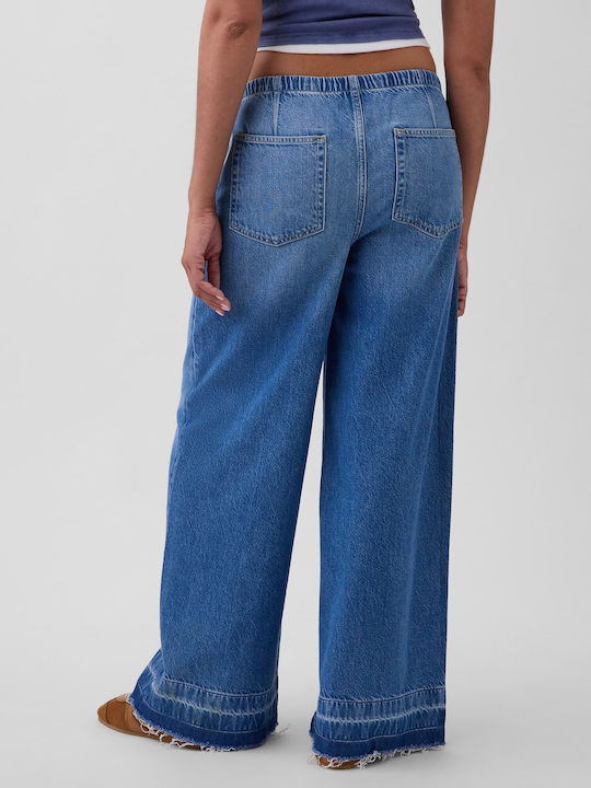 Γυναικείο Jean Παντελόνι Mid Rise σε Baggy Γραμμή
