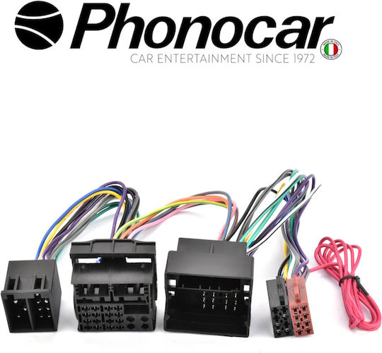 Phonocar Mufă ISO pentru mașină Alfa Romeo / Citroen / Fiat / Lancia / Peugeot