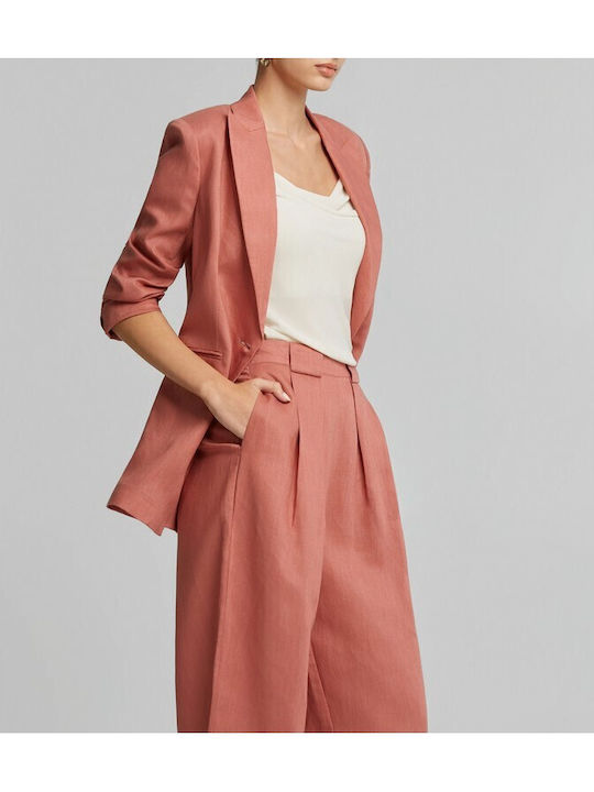 Lynne Lynne Damen Blazer Terkota