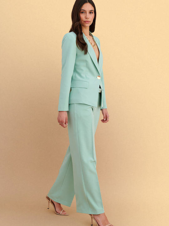 attrattivo Women's Blazer Green