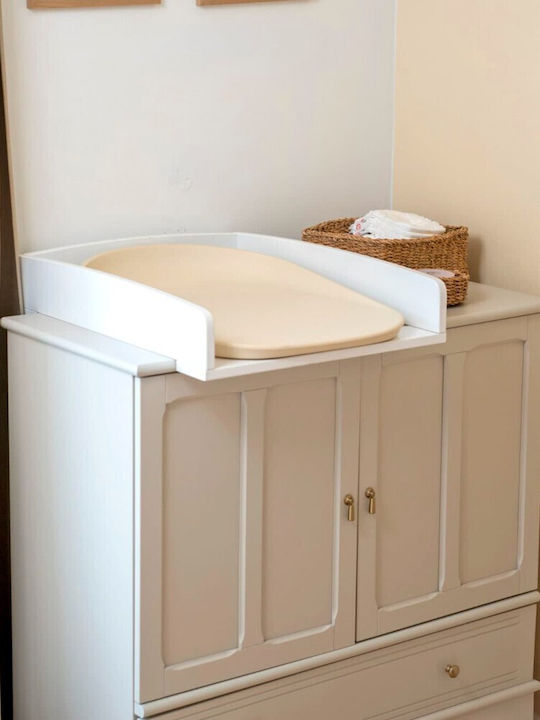 Filibabba Μαλακή Αλλαξιέρα Cream 48x68cm