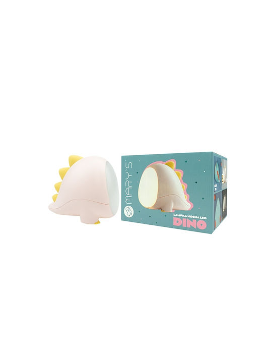 Mary's Led Παιδικό Διακοσμητικό Φωτιστικό Ροζ 11.9x10.5x9.5εκ.