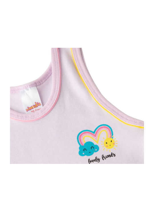 Minerva Lovely Kids Tank Top Lilac
