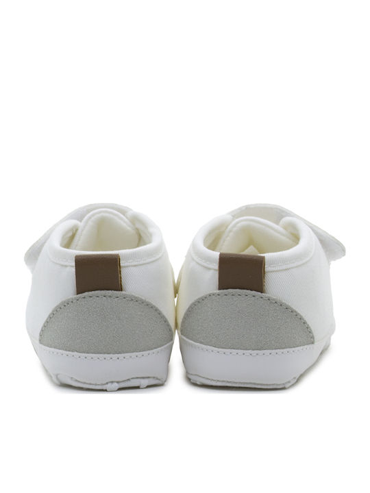 EMC Βρεφικά Sneakers Αγκαλιάς Λευκά