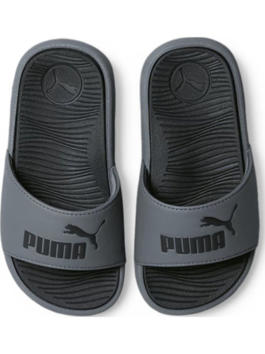 Kids' Flip Flops Gray Cool Cat 2.0